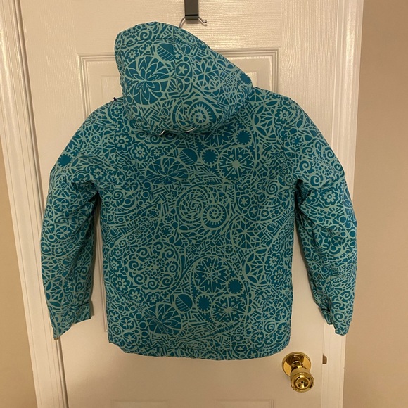 Columbia Teal Abstract Pattern Jacket - Picture 2 of 3